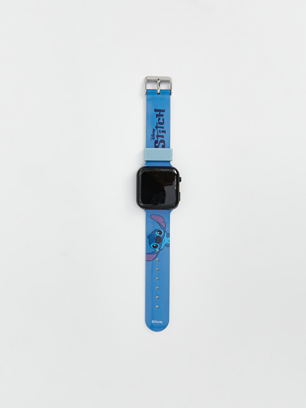 LCW JOY Stitch Printed Kids' Digital Wrist Watch