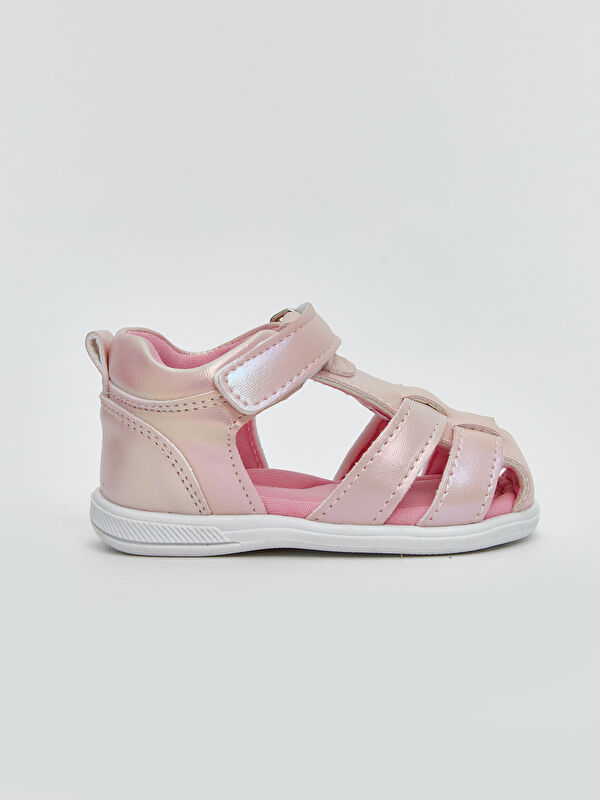 Lcw Steps Bej Lcw Steps Cirt Cırtlı Kız Bebek Sandalet
