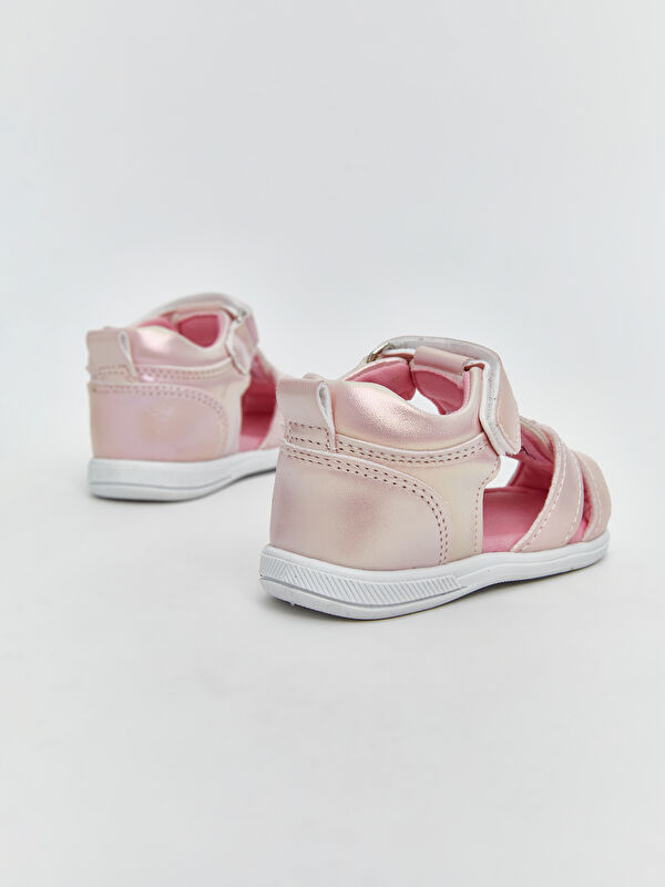 Lcw Steps Bej Lcw Steps Cirt Cırtlı Kız Bebek Sandalet