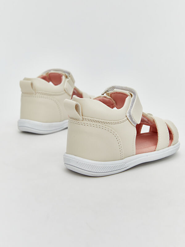 Lcw Steps Bej Lcw Steps Cirt Cırtlı Kız Bebek Sandalet