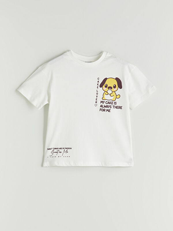 LCW Kids T-shirt pour Filles à Col Rond