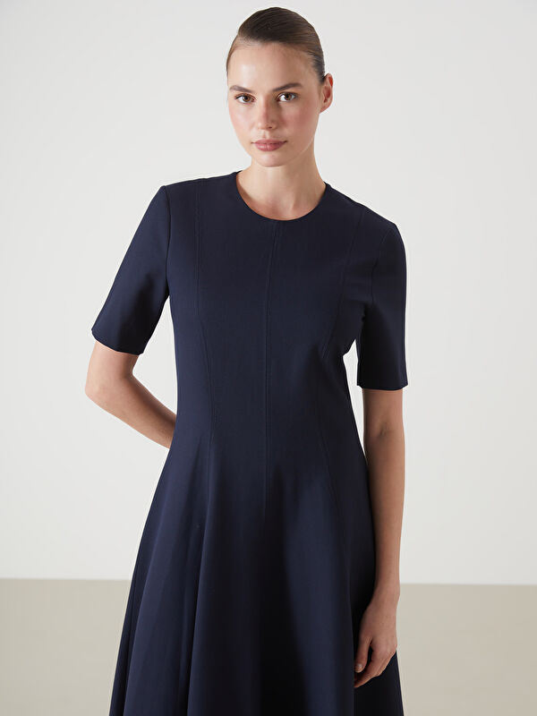 新品　ベルギー製　195×250cm LCWAIKIKI Basic Lacivert Oversize Modal Karışımlı Kadın Sweatshirt