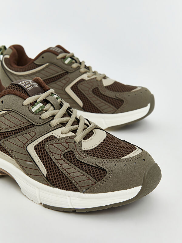 Lcw Steps Kahverengi Lcw Steps Bağcıklı Kadın Spor Ayakkabı