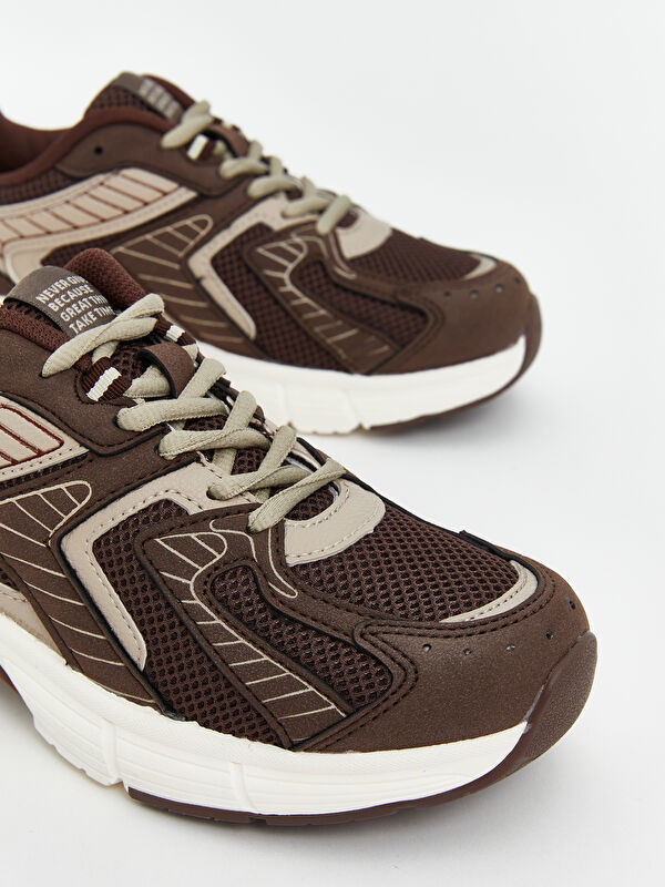 Lcw Steps Kahverengi Lcw Steps Bağcıklı Kadın Spor Ayakkabı