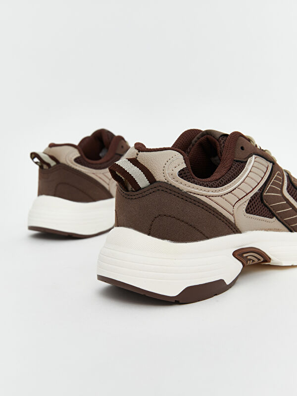 Lcw Steps Kahverengi Lcw Steps Bağcıklı Kadın Spor Ayakkabı