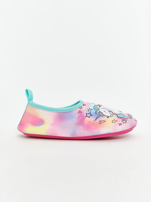 Lcw Steps Karışık Lcw Steps Baskili Kız Bebek Deniz Ayakkabısı