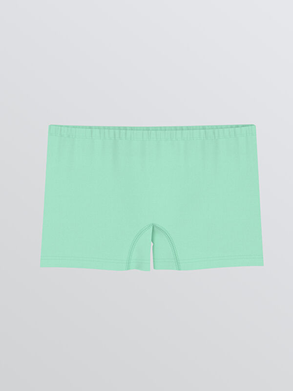LCW Kids Beli Lastikli Basic Kız Bebek Boxer