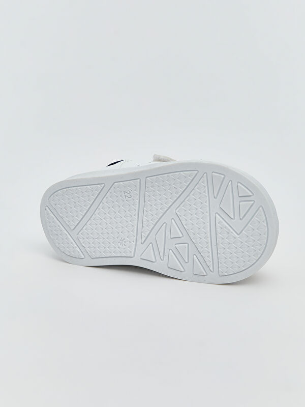 Bağcık ve Cırt Cırtlı Erkek Bebek İlk Adım Ayakkabısı - Görsel 5