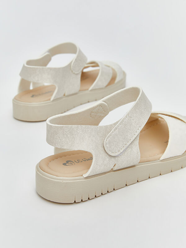 Bilekten Bağlamalı Kız Çocuk Sandalet - Görsel 6