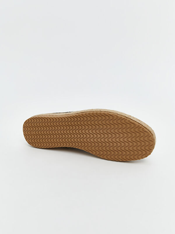 Hasır Tabanlı Erkek Espadril Ayakkabı - Görsel 5