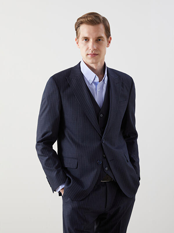 LCW BUSINESS Dar Kalıp Erkek Blazer Ceket