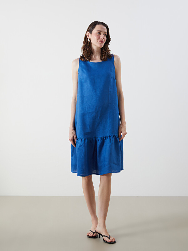 LCWAIKIKI Classic Robe Bleu Femme