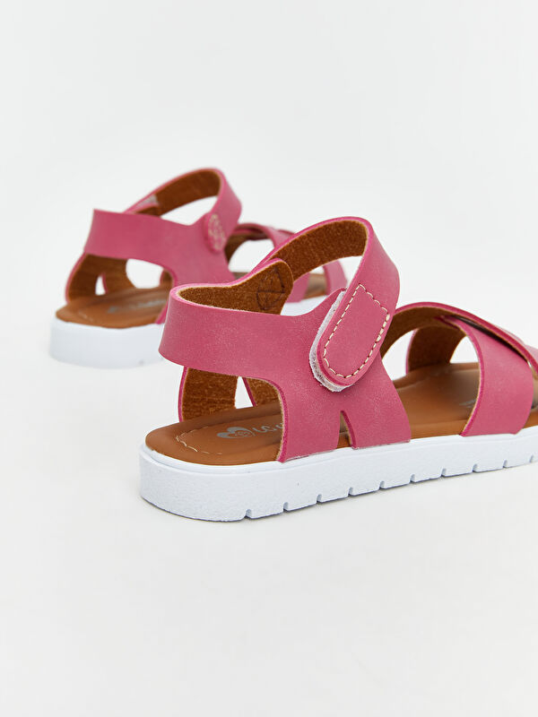 Cırt Cırtlı Kız Çocuk Sandalet - Görsel 6