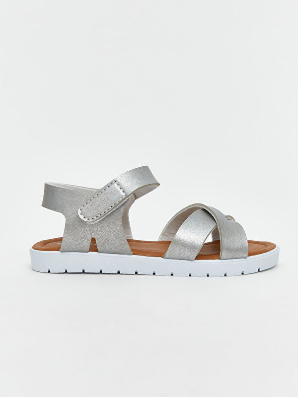 Cırt Cırtlı Kız Çocuk Sandalet - Görsel 3