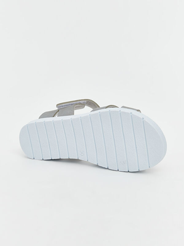 Cırt Cırtlı Kız Çocuk Sandalet - Görsel 5