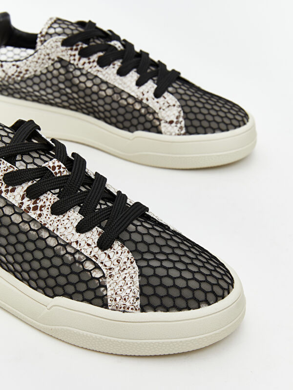 Bağcıklı Kadın Spor Ayakkabı - Görsel 4