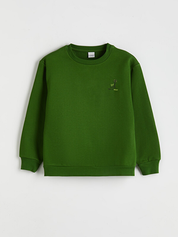 LCW Kids Crew Neck Boys' Sweatshirt