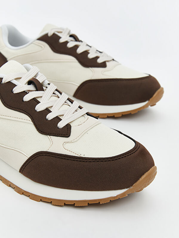 Lcw Steps Bej Lcw Steps Bağcıklı Kadın Spor Ayakkabı