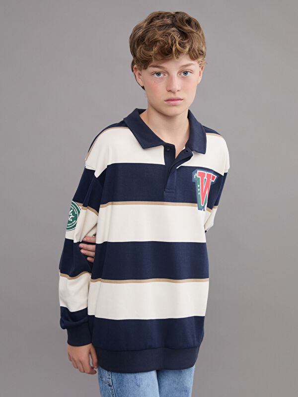 LCW Kids Polo Yaka Erkek Çocuk Tişört