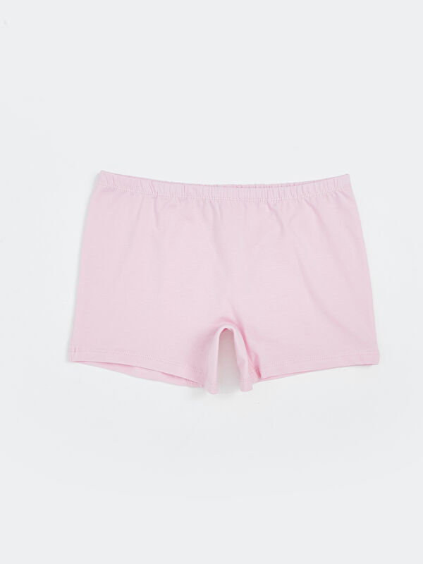 LCW Kids Beli Lastikli Kız Çocuk Boxer