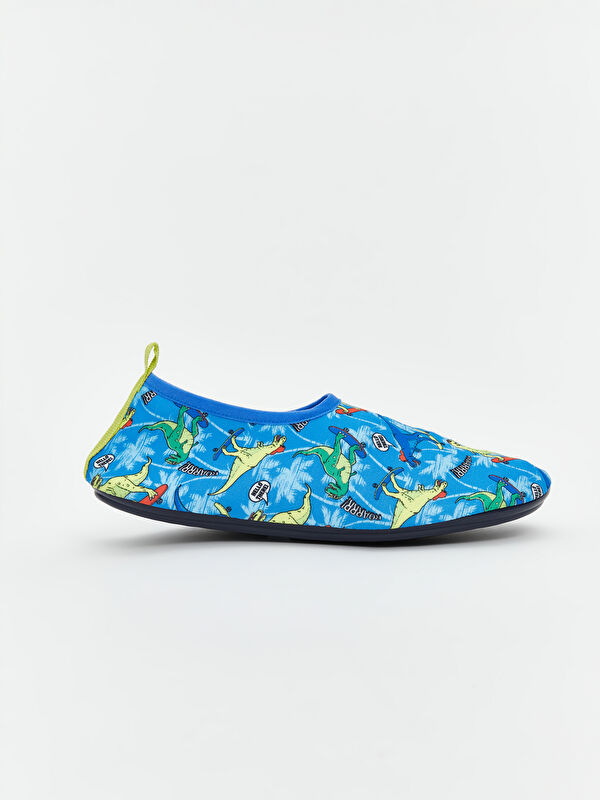 Baskılı Erkek Çocuk Deniz Ayakkabısı - Görsel 3