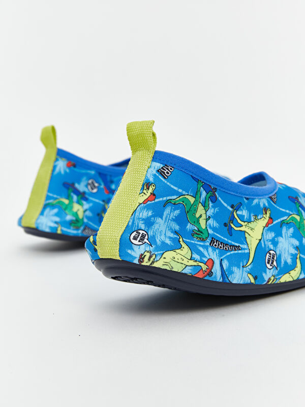 Baskılı Erkek Çocuk Deniz Ayakkabısı - Görsel 6