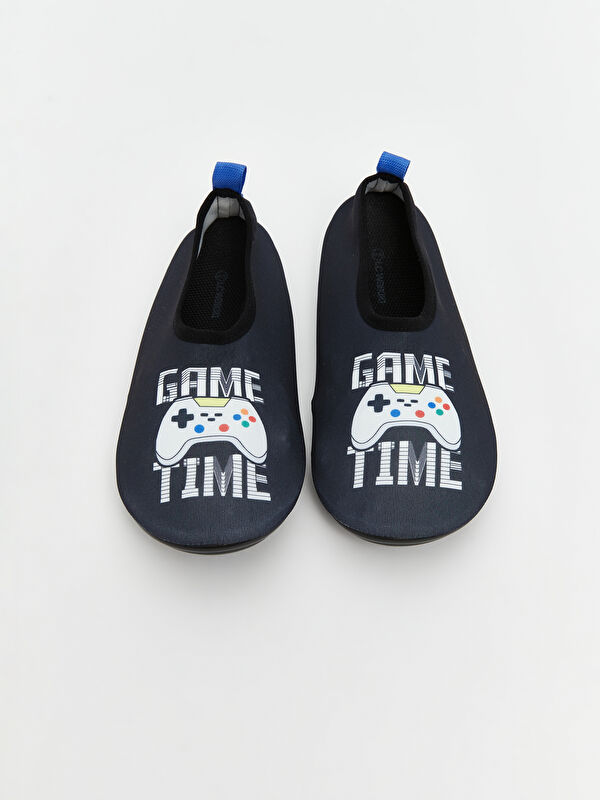 Game Over Baskılı Erkek Çocuk Deniz Ayakkabısı - Görsel 4