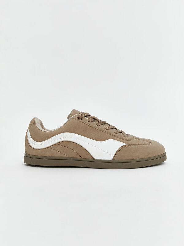 Süet Görünümlü Erkek Spor Ayakkabı - Görsel 3