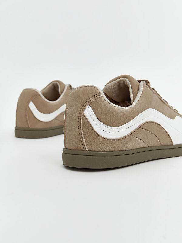 Süet Görünümlü Erkek Spor Ayakkabı - Görsel 6