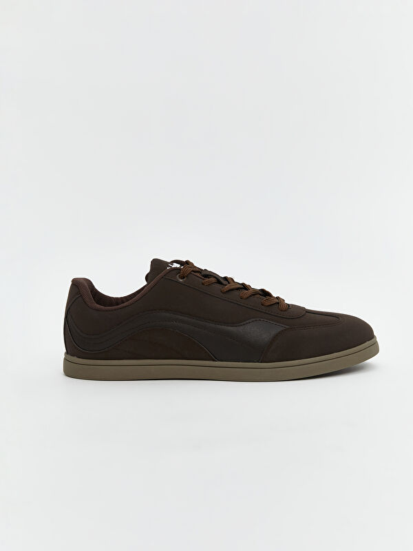 Süet Görünümlü Erkek Spor Ayakkabı - Görsel 3