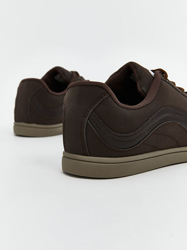 Süet Görünümlü Erkek Spor Ayakkabı - Görsel 6