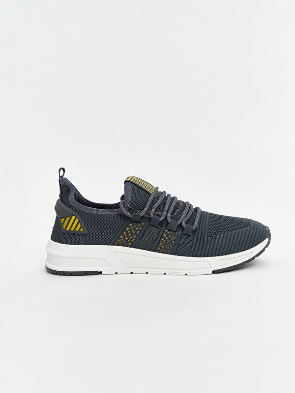 Bağcıklı File Detaylı Erkek Spor Ayakkabı - Görsel 3