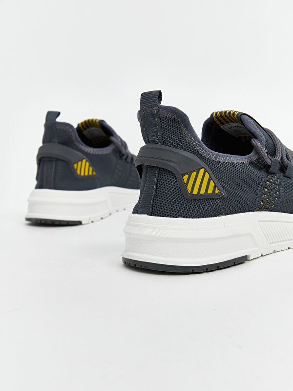 Bağcıklı File Detaylı Erkek Spor Ayakkabı - Görsel 6