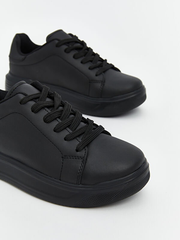 Lcw Steps Siyah Lcw Steps Bağcıklı Erkek Çocuk Spor Ayakkabı