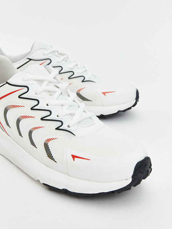 File Detaylı Erkek Spor Ayakkabı - Görsel 4