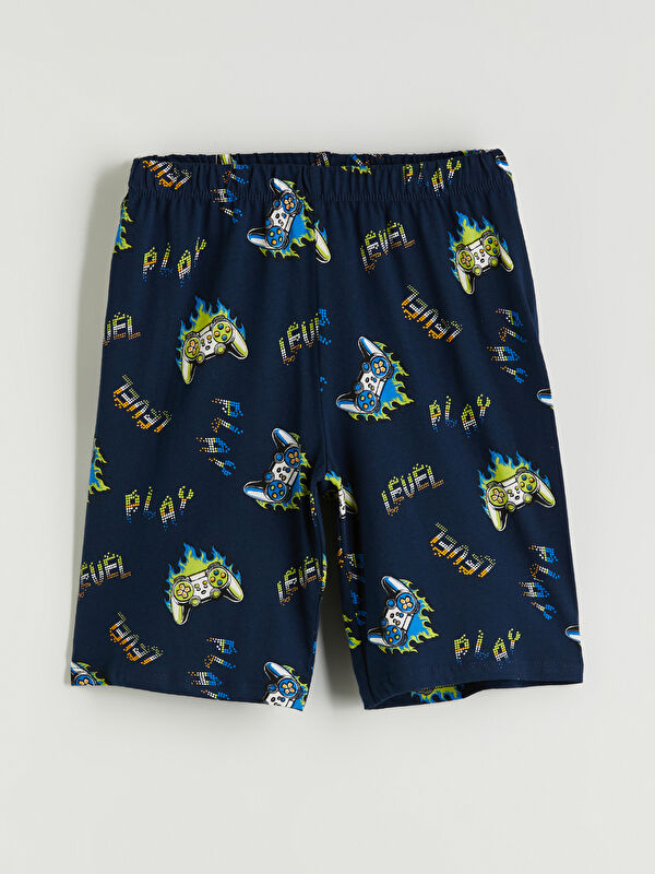 LCW Kids Beli Lastikli Erkek Çocuk Pijama Şort