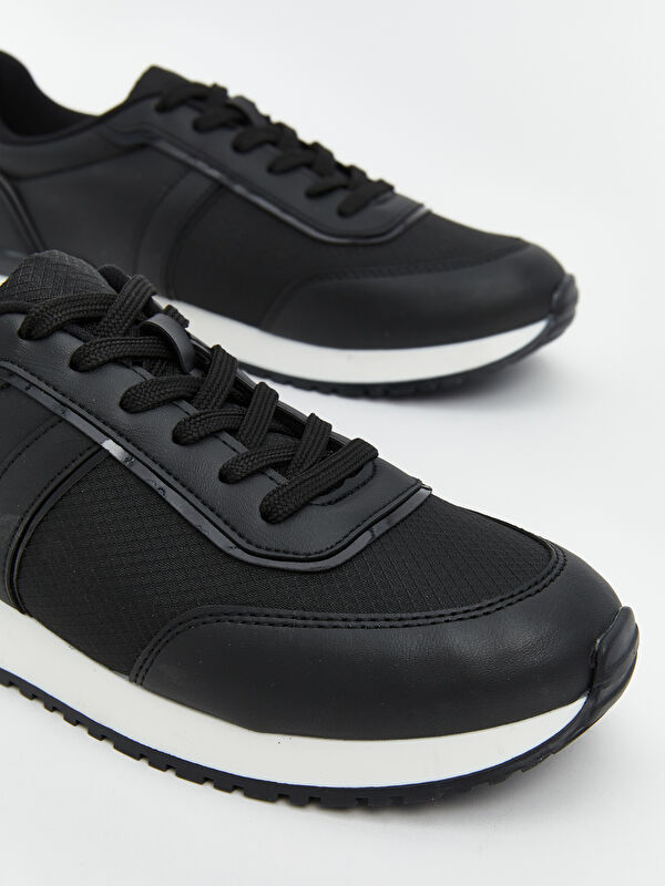 Lcw Steps Gri Lcw Steps Bağcıklı Kadın Spor Ayakkabı