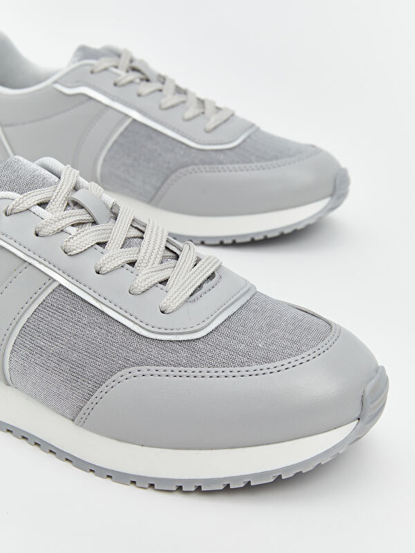 Bağcıklı Kadın Spor Ayakkabı - Görsel 4