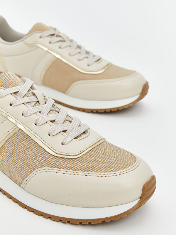 Lcw Steps Gri Lcw Steps Bağcıklı Kadın Spor Ayakkabı