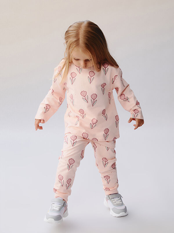 LCW STEPS Bağcık ve Cırt Cırtlı Kız Bebek Spor Ayakkabı
