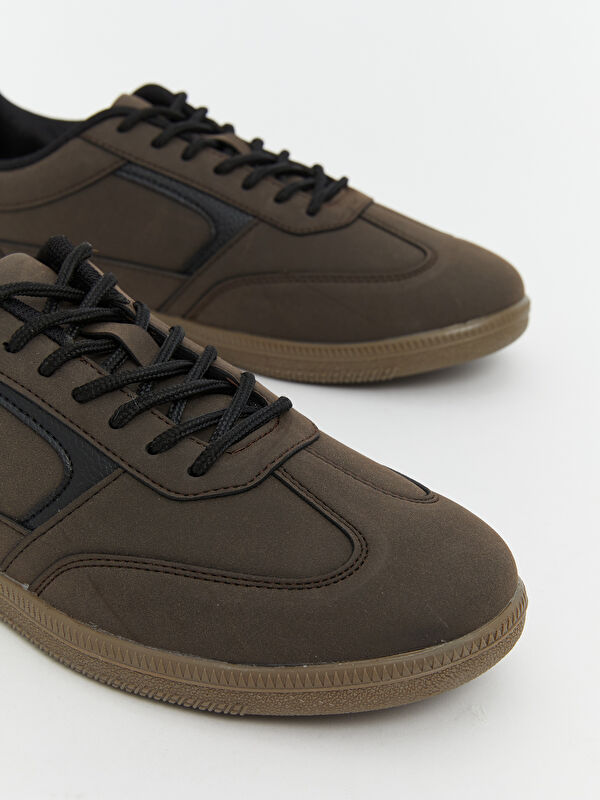 Süet Görünümlü Erkek Spor Ayakkabı - Görsel 4