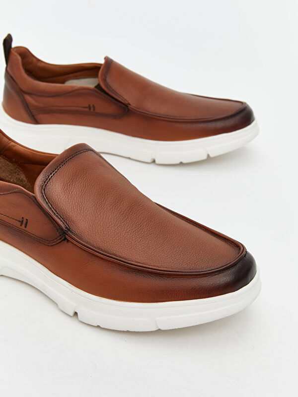 Hakiki Deri Erkek Casual Ayakkabı - Görsel 4