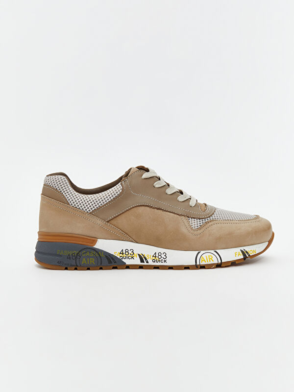 Süet Görünümlü Erkek Spor Ayakkabı - Görsel 3