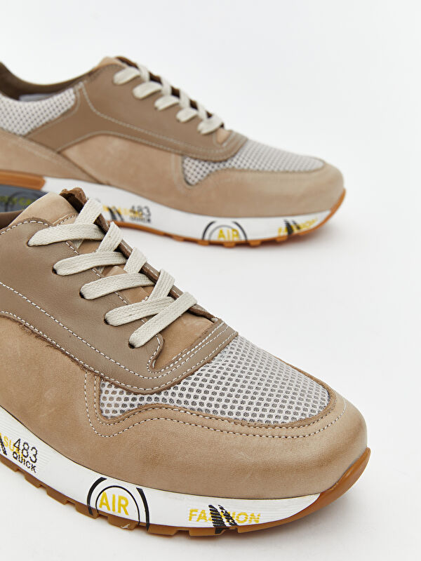 Süet Görünümlü Erkek Spor Ayakkabı - Görsel 4