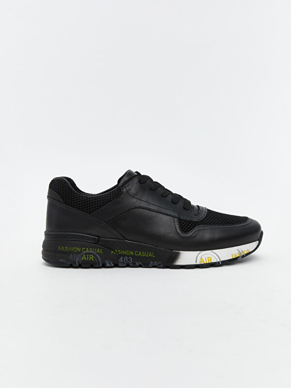 Süet Görünümlü Erkek Spor Ayakkabı - Görsel 3