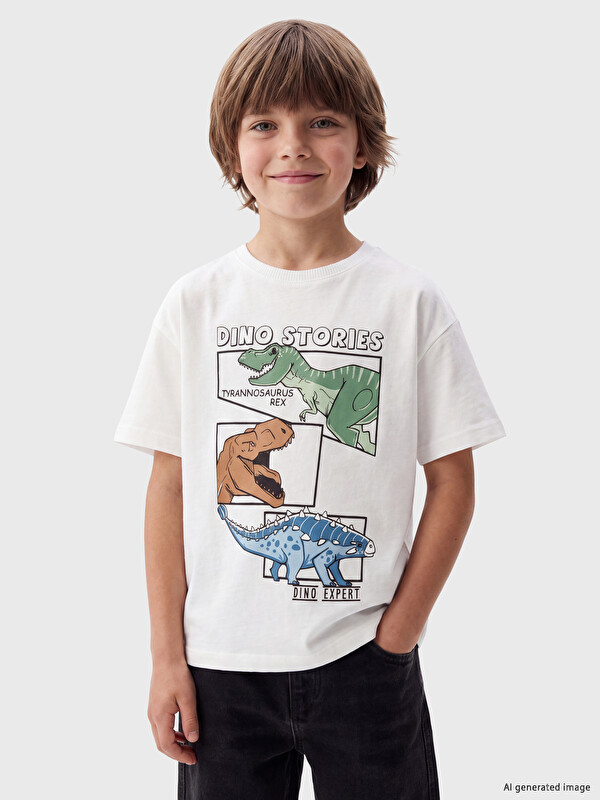 LCW Kids Erkek Çocuk Gabardin Gömlek ve Tişört 2'li