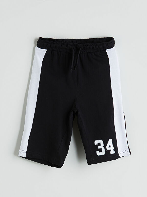 LCW Kids Shorts Imprimés à Taille Élastiquée pour Garçons