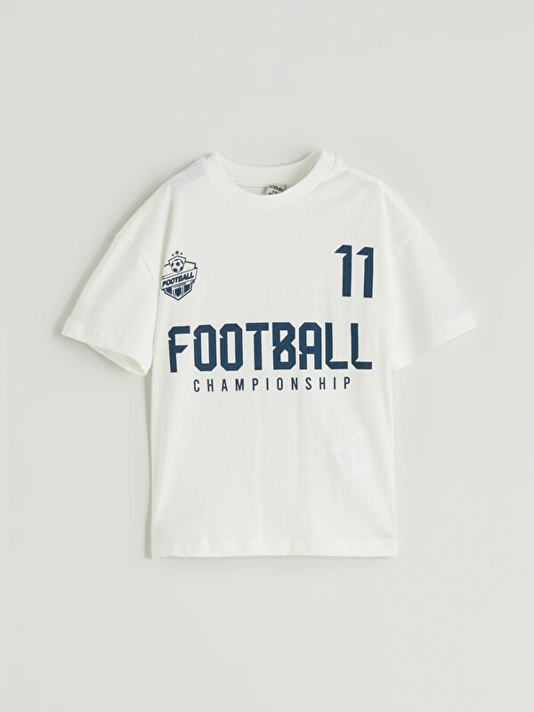 LCW Kids T-shirt Imprimé pour Garçons à Col Rond