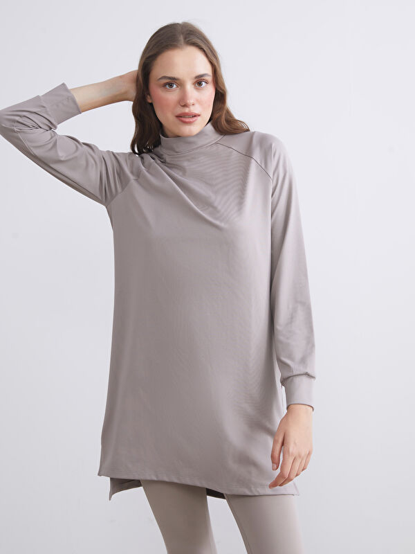LCW Modest Dik Yaka Kadın Tunik