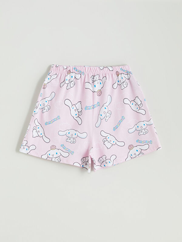 LCW Kids Cinnamoroll Baskılı Kız Çocuk Pijama Şort